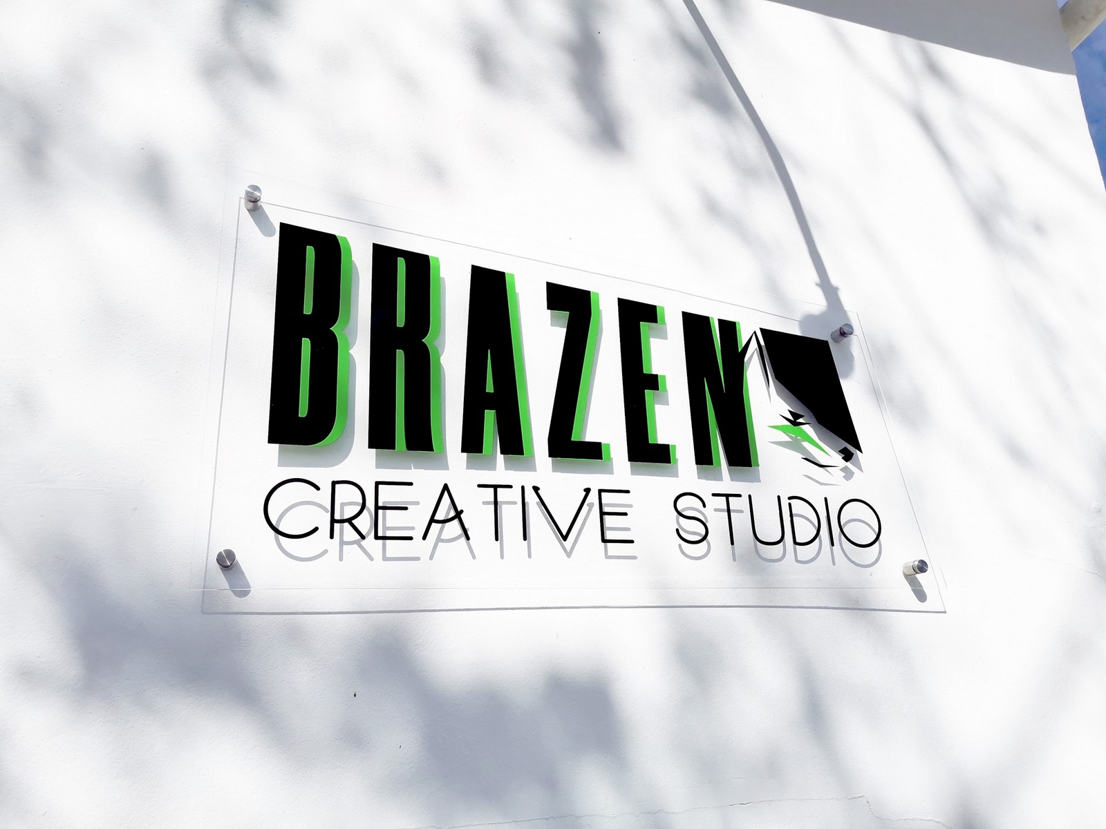 Brazen Creative Studio Sign